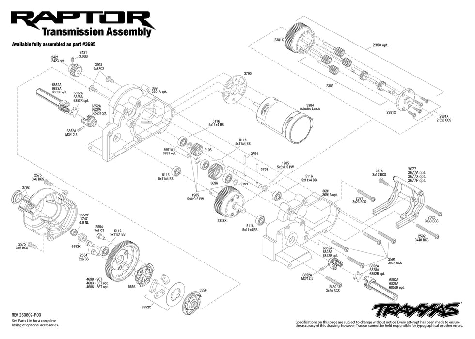 TRA58394-4FOX Traxxas 1/10 F150 Raptor BL-2S HD Clipless - Fox **Free battery charger with the purchase of this truck. Please add TRA2827X and TRA2920 to your order  to get it free.** if you order from this promotion it is final sale