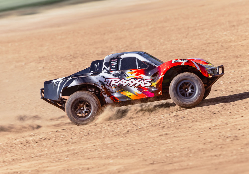 TRA58434-4 BLACK Slash 2WD Brushless