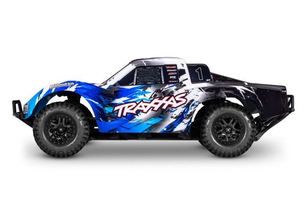 TRA58434-4BLUE Traxxas 1/10 Slash HD VX3 BL 2WD RTR - Blue