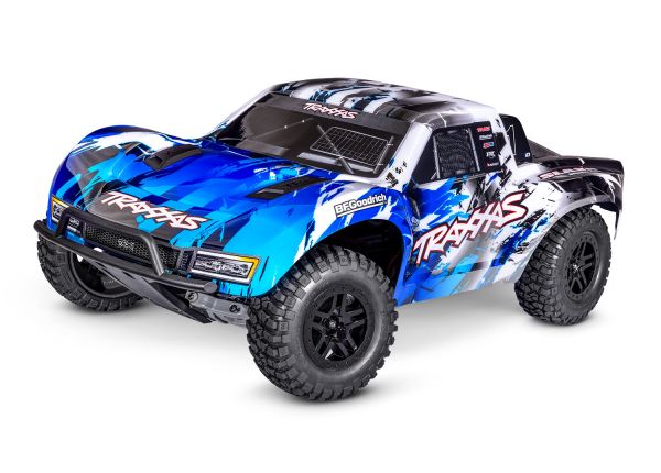 TRA58434-4BLUE Traxxas 1/10 Slash HD VX3 BL 2WD RTR - Blue