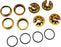 ASC42399 Team Associated Enduro Shock Collars And Spring Cups, Gold