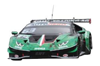 CARRERA 64228 Lamborghini Huracan "Mirko Bortolotti, No.63", GO!!! 1/43 NEW FOR 2024