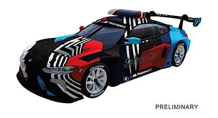 Carrera 64247 BMW M4 GT3 "Safety Car", GO!!! 1/43 NEW FOR 2024