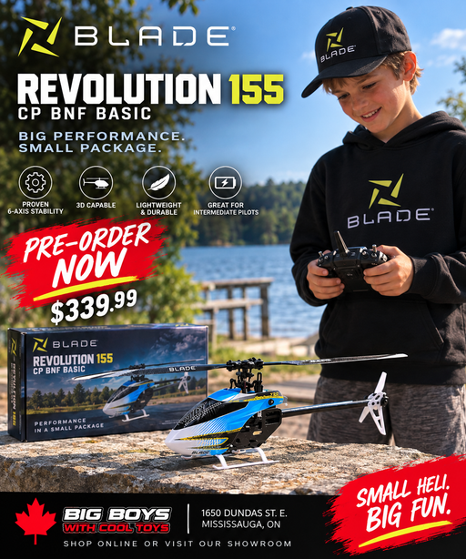 BLH01650 Blade Helicopters Revolution 155 CP BNF Basic