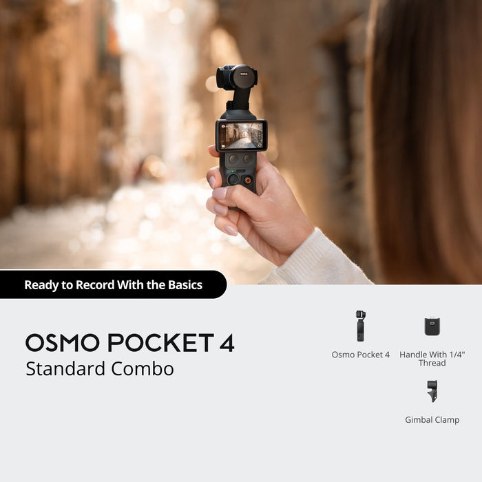 CP.OS.00000545.01 Osmo Pocket 4 Standard Combo