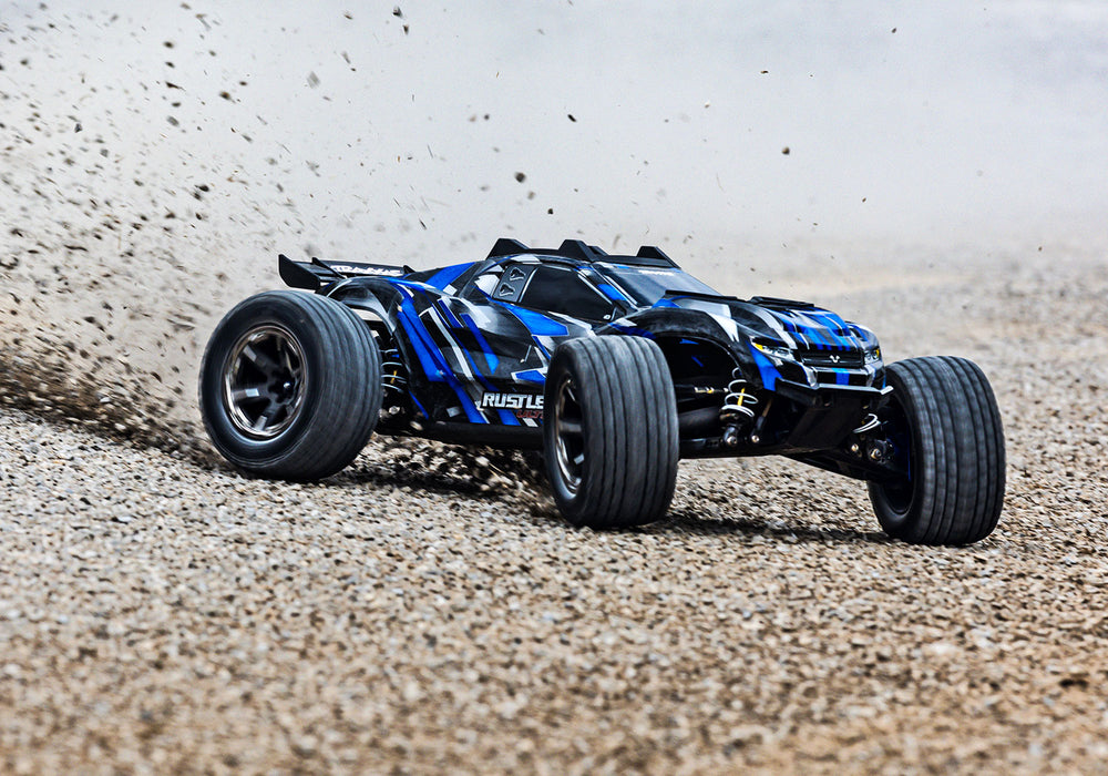 TRA67097-4 Traxxas Rustler 4X4 Ultimate - Green * **Sold Separately you will need TRA2970-3S to run this truck