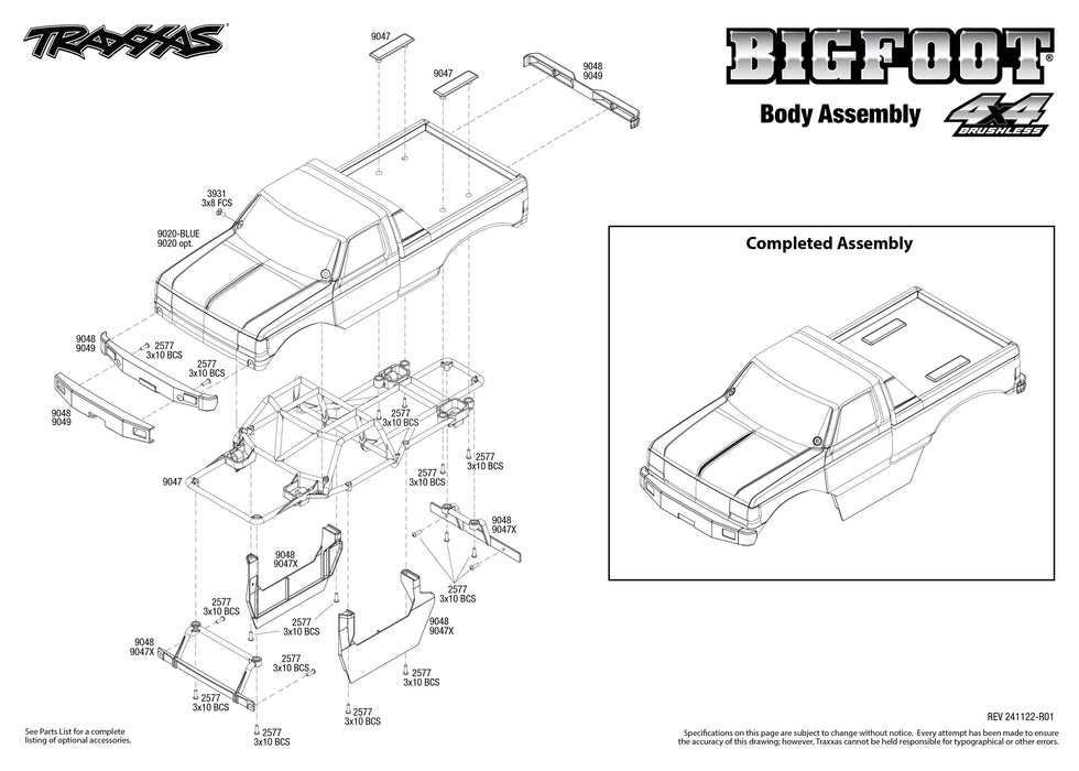 TRA67134-4 Traxxas 1/10 Ford F-150 BL-2S 4X4 RTR - Bigfoot No. 8 **Free battery charger with the purchase of this truck. Please add TRA2827X and TRA2920 to your order  to get it free.** if you order from this promotion it is final sale