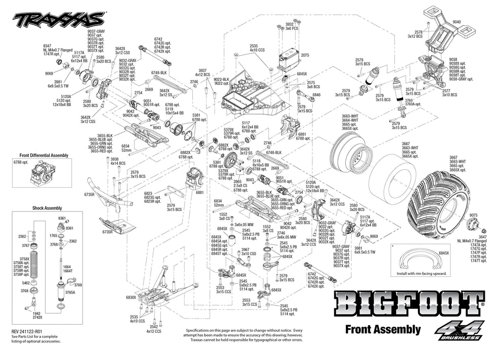 TRA67134-4 Traxxas 1/10 Ford F-150 BL-2S 4X4 RTR - Bigfoot No. 8 **Free battery charger with the purchase of this truck. Please add TRA2827X and TRA2920 to your order  to get it free.** if you order from this promotion it is final sale