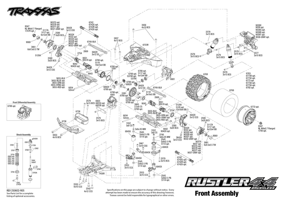 TRA67164-4RED Traxxas Rustler 1/10 4X4 Brushless Stadium Truck RTR - Red **Free battery charger with the purchase of this truck. Please add TRA2827X and TRA2920 to your order  to get it free.** if you order from this promotion it is final sale