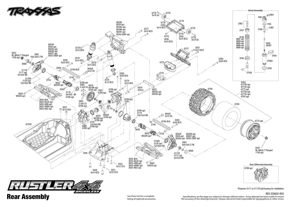 TRA67164-4RED Traxxas Rustler 1/10 4X4 Brushless Stadium Truck RTR - Red **Free battery charger with the purchase of this truck. Please add TRA2827X and TRA2920 to your order  to get it free.** if you order from this promotion it is final sale