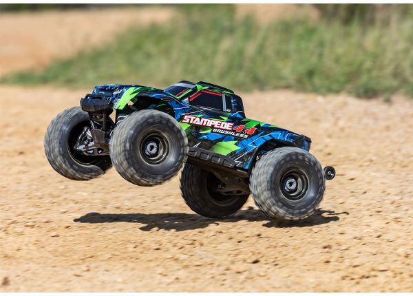 TRA67454-4GREEN Traxxas 1/10 Stampede HD VX3 4WD RTR - Green