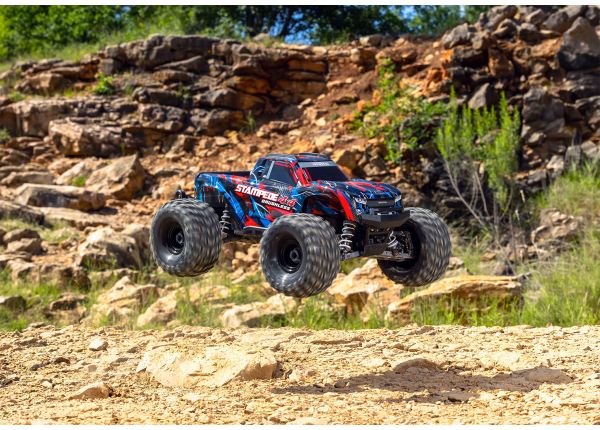 TRA67454-4RED Traxxas 1/10 Stampede HD VX3 4WD RTR - Red
