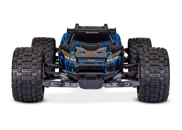 TRA67464-4BLUE Traxxas 1/10 Rustler HD VX3 4WD RTR - Blue