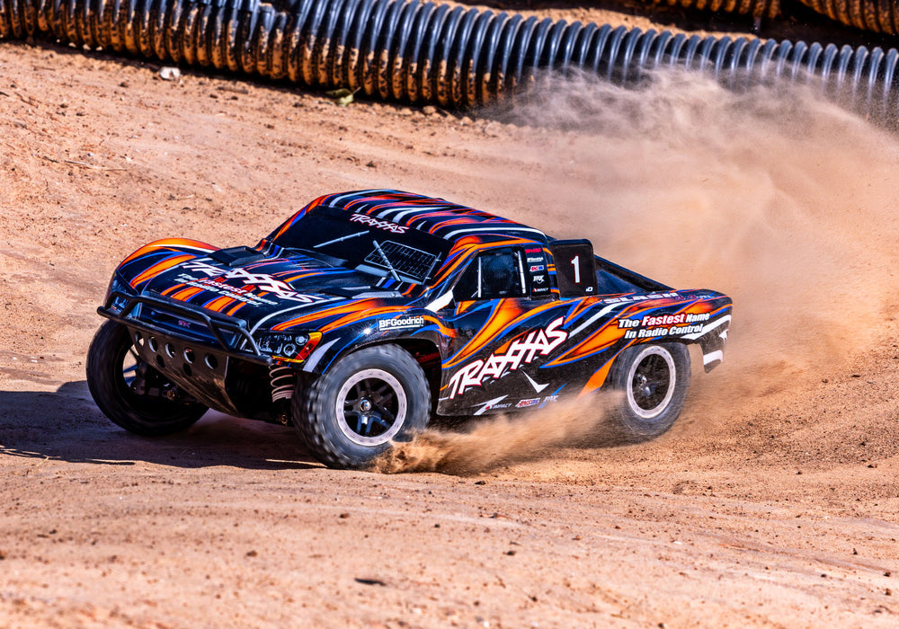 TRA68386-4BLUE Traxxas Slash 4X4 1/10 Scale VXL Extreme HD - Blue **SOLD SEPARATELY AND REQUIRED ORDER PART # TRA2970-3S**