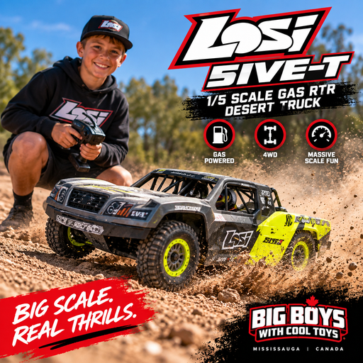 LOS05025 Losi 1/5 5IVE-T 3.0 4WD Gas RTR Desert Truck