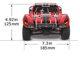 TRA70054-8BLACK Traxxas Slash 1/16 4X4 Short Course Racing Truck. RTR - Black ** For fast Charger # TRA2970 ** For extra battery # TRA2925X