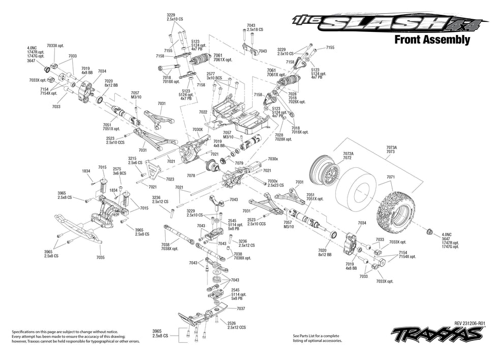 TRA70054-8BLACK Traxxas Slash 1/16 4X4 Short Course Racing Truck. RTR - Black ** For fast Charger # TRA2970 ** For extra battery # TRA2925X