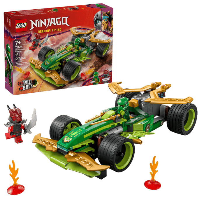 LEGO71828 Lloyd's Pull-Back Race Car