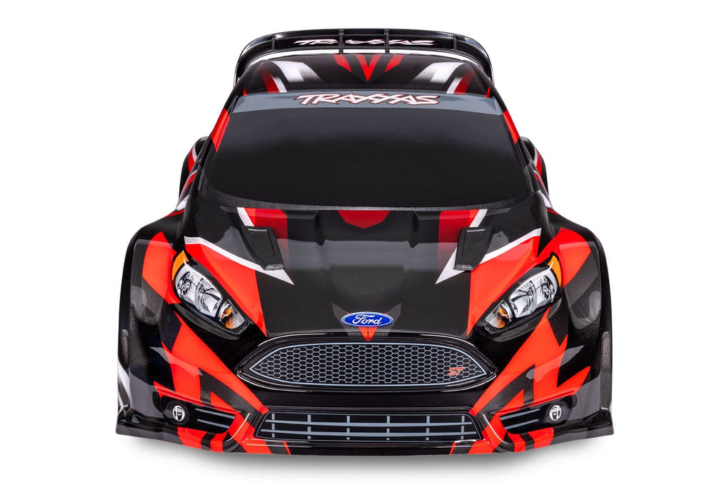 TRA74154-4RED Traxxas Fiesta ST Rally 1/10 Brushless AWD Rally Car RTR - RED **Free battery charger with the purchase of this truck. Please add TRA2827X and TRA2920 to your order  to get it free.** if you order from this promotion it is final sale