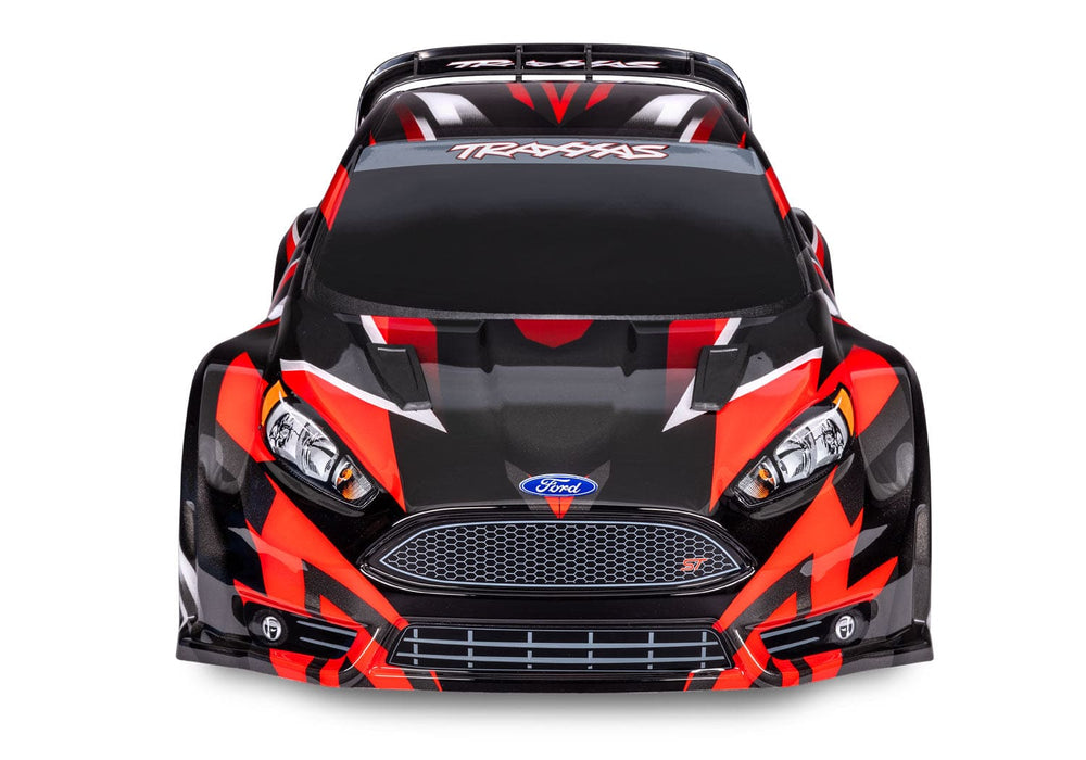 TRA74154-4RED Traxxas Fiesta ST Rally 1/10 Brushless AWD Rally Car RTR - RED **Sold Separately you will need tra2992 to run this truck**
