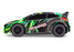 TRA74276-4GREEN Traxxas Ford Fiesta Rally VXL 4X4 - Green  Clipless Body **Sold Separately you will need TRA2970-3S to run this
