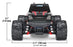 TRA76054-5 BLUEX LaTrax Teton 1/18 Scale 4WD Monster Truck**Sold Separately fast Charger # TRA2970 **And For extra battery # TRA2925X