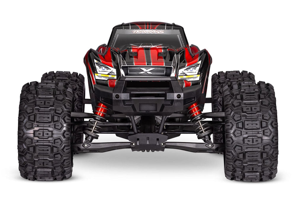 TRA77096-4RED Traxxas X-Maxx VXL-8s Brushless Monster Truck - Red NEW X-Maxx 2024 will need this part # TRA2997 to run this truck