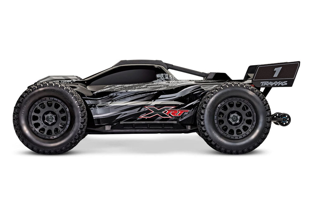 TRA78086-4BLACK Traxxas X-Maxx Race Truck (XRT) - Black YOU will need this part # TRA2997 to run this truck