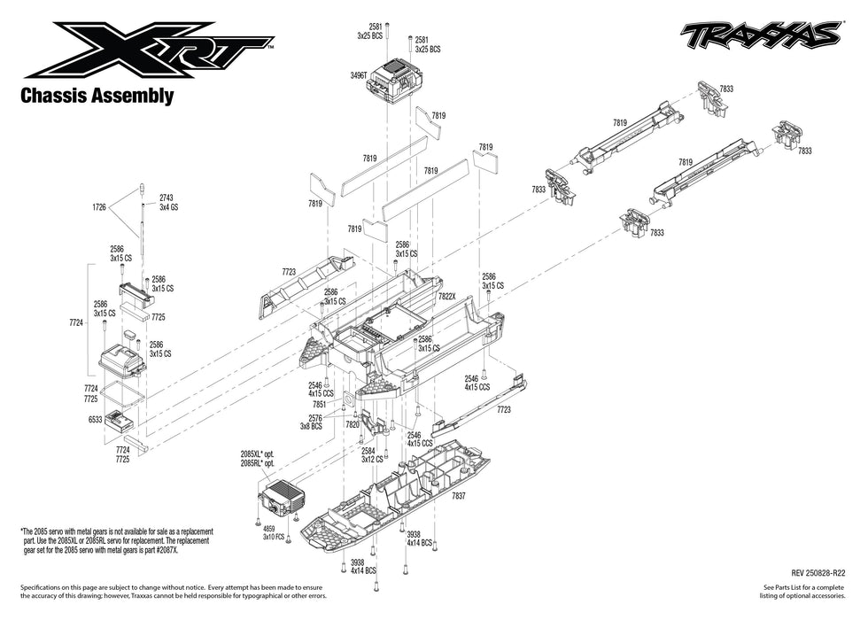 TRA78086-4 Traxxas X-Maxx Race Truck (XRT) - Orange YOU will need this part # TRA2997 to run this truck **