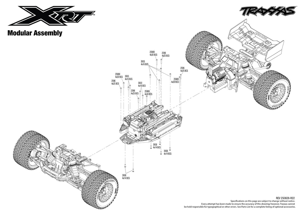 TRA78086-4 Traxxas X-Maxx Race Truck (XRT) - Orange YOU will need this part # TRA2997 to run this truck **