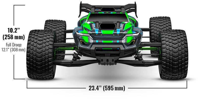 TRA78097-4GREENX Traxxas XRT Ultimate - Green **Sold Separately YOU will need this part # TRA2997 to run this truck