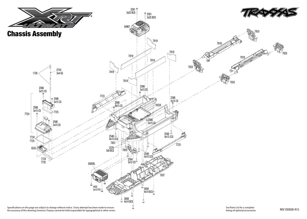 TRA78097-4BLUEX Traxxas XRT Ultimate - Blue **Sold Separately YOU will need this part # TRA2997 to run this truck**