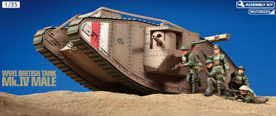 TAM30057 1/35 BRITISH MKIV MALE (1 MOTOR)
