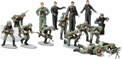 TAM32512 1/48 WWII GERMAN INFANTRY SET
