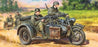 TAM32578 1/48 GERMAN BIKE & SIDECAR
