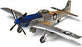 TAM60749 1/72 NORTH AMERICAN P-51D MUSTANG