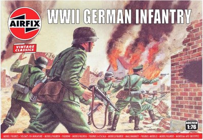 A00705V 1:76 WWII German Infantry