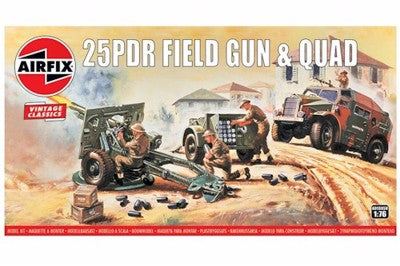 A01305V 1:76 25pdr Field Gun