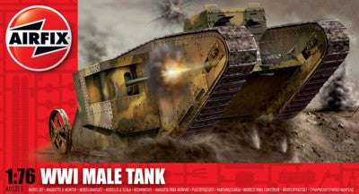 A01315V 1:76 WWI ""MALE"" TANK