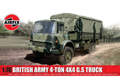 A02326A 1:76 British Army 4-ton 4 x 4 G.S Truck