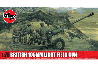 A02332 1:76 British 105mm Light Field Gun