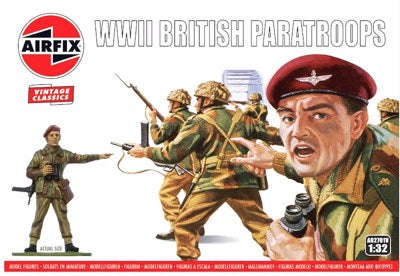 A02701V 1:32 WWII British Paratroops