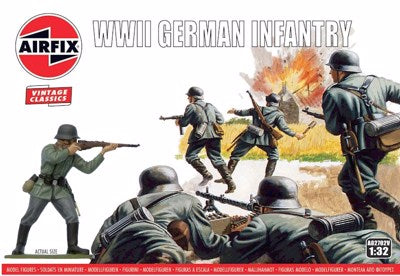 A02702V 1:32 WWII German Infantry