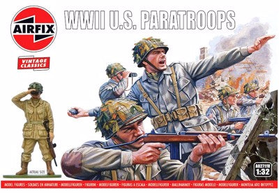 A02711V 1:32 WWII U.S. Paratroops