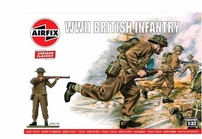 A02718V 1:32 WWII British Infantry