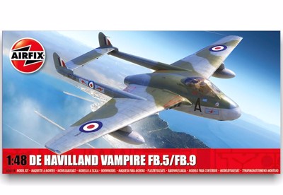 A06108 1:48 de Havilland Vampire FB.5/FB.9
