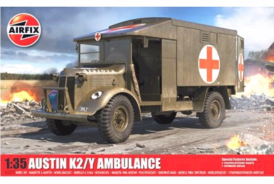A1375 1:35 Austin K2/Y Ambulance