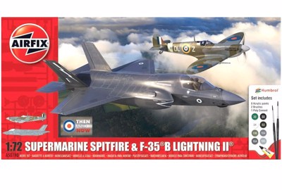A50190 1:72 Then and Now Spitfire Mk Vc & F-35B Lightning II
