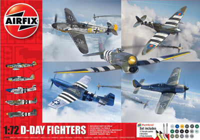 A50192 1:72 D-Day Fighters Gift Set