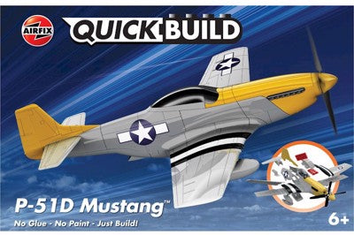 J6016 P-51D Mustang Quick Build (6/ctn)